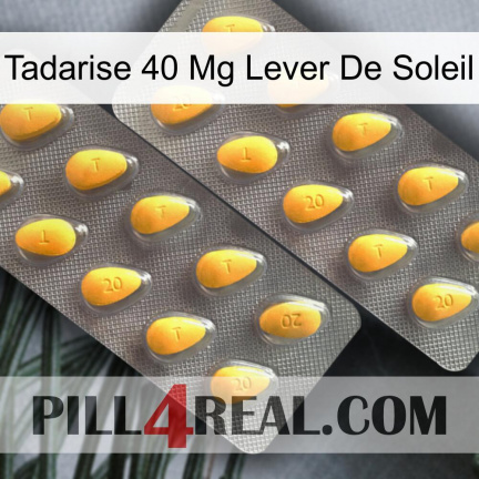 Tadarise 40 Mg Sunrise cialis2